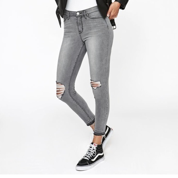 PacSun Denim - PacSun ripped grey jeans!